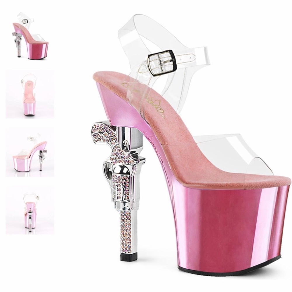 Pleaser Revolver Dancer Heel